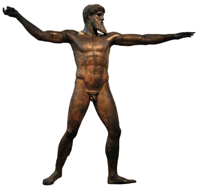 Zeus/Poseidón. Museo Arqueológico Nacional de Atenas