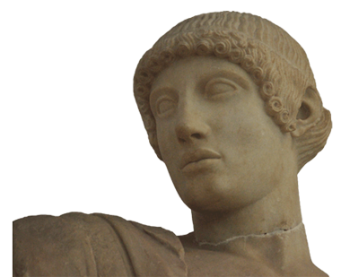 Apolo. K.a. V. mendea. Deslfoseko Arkeologi Museoa