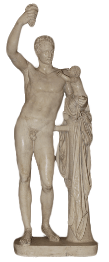Olinpiako Hermes. K.a. IV. mendea. Bilboko Artelan Berreginen Museoa